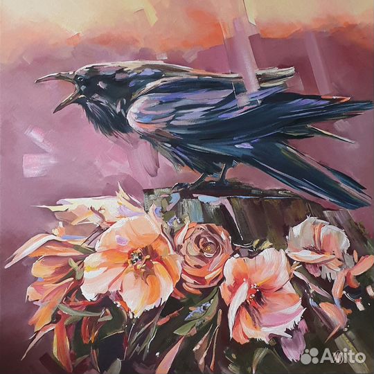Картина Ворона