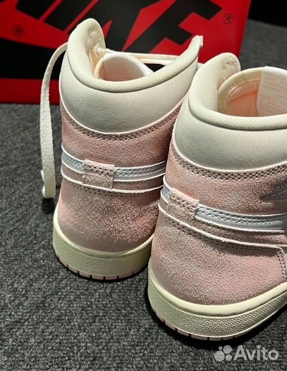 Кроссовки Nike air jordan OG High Washed pink