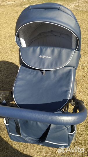 Коляска люлька из экокожи Mr Sandman Rustle