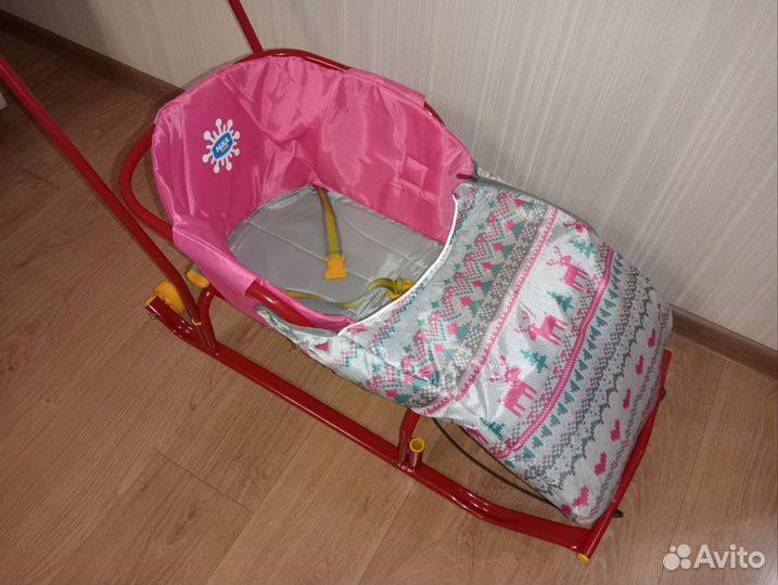 Детские санки с колесами