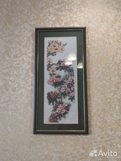 Картина вышитая крестом