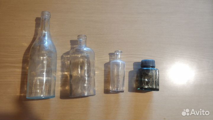 Старинные бутылки