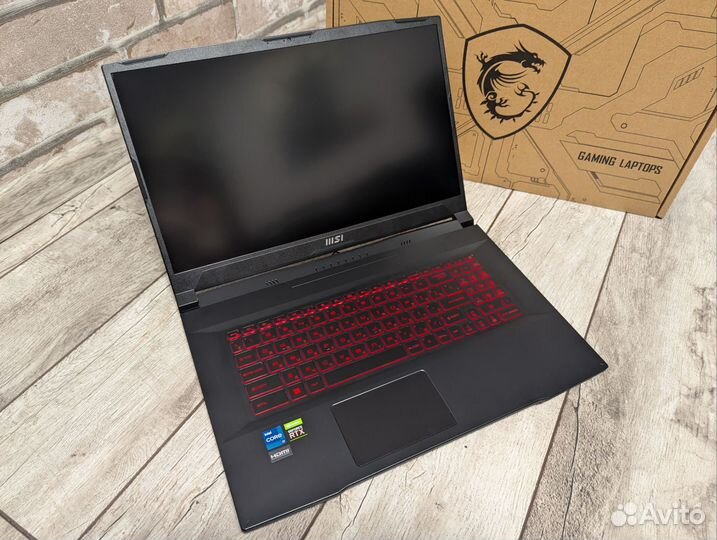 Игровой MSI 17.3”/i7-12650H/RTX 3050/512/16