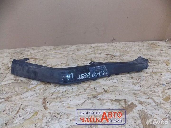 Накладка бампера передняя левая Lexus Rx 2015