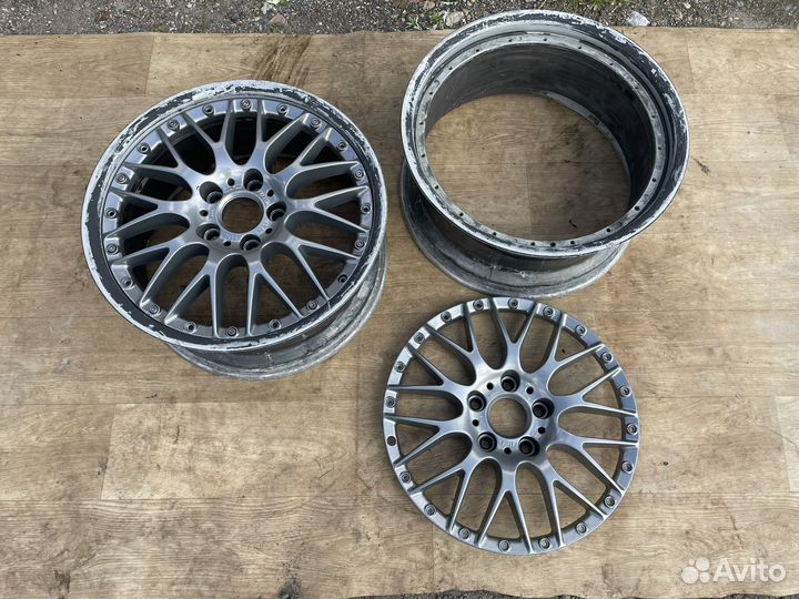 Кованые бочки пара BBS RS