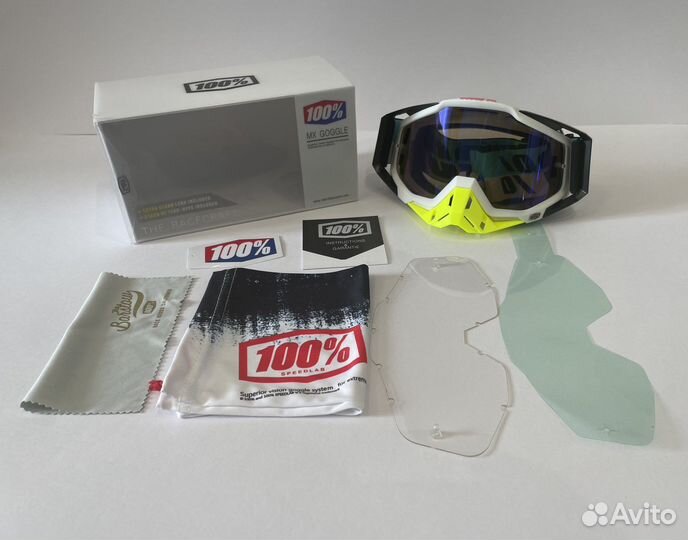 Очки / маска для мотокросса / эндуро 100