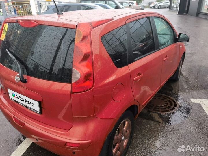 Nissan Note 1.6 AT, 2008, 192 500 км