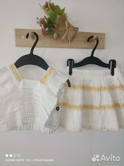 Летний костюм для девочки