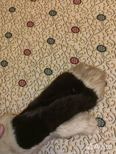 Рукавицы варежки меховые норковые женские