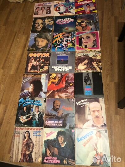 Пластинки (винил СССР) 20 шт