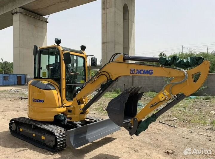 Мини-экскаватор XCMG XE35U, 2023