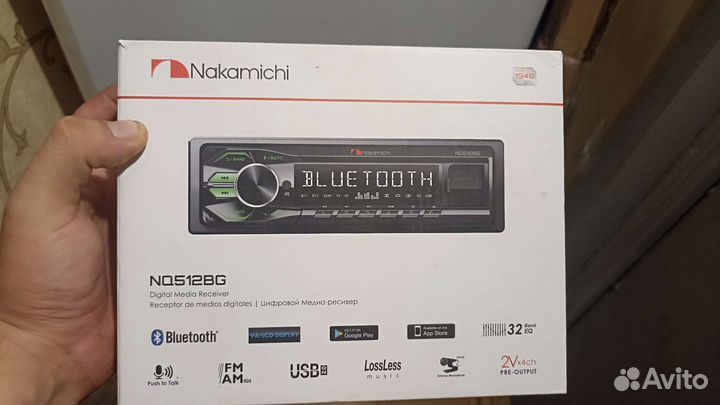Автомагнитола nakamichi NQ 512BG