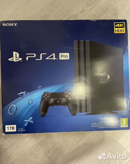 Продам Sony PS 4 Pro 1 TB 3 ревизия