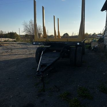 Прицеп лесовоз (сортиментовоз) СЗАП 8357, 2008