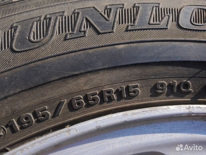 Литые диски R15 + зимние покрышки 195/65