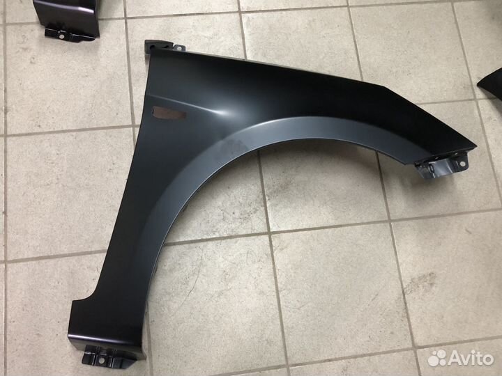 Крыло переднее правое hyundai solaris