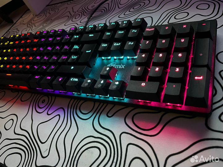 Игровая механическая клавиатура Ritmix