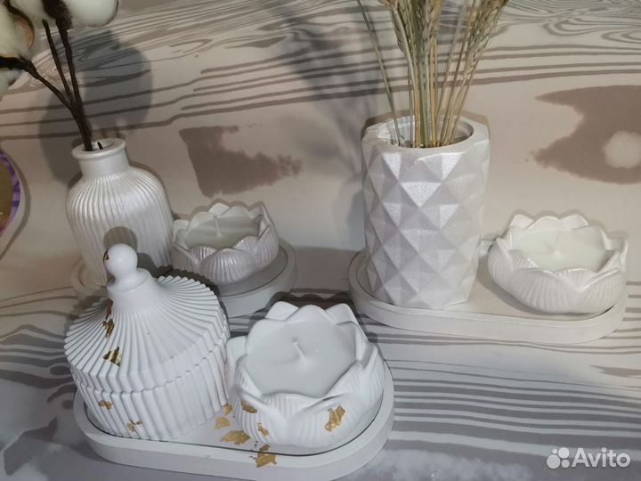 Гипсовые изделия для декора