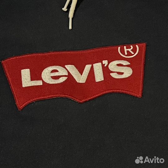 Big classic logo худи Levis оригинал