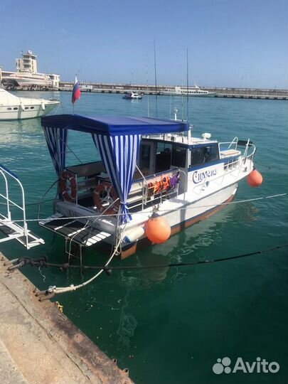 Морские прогулки, аренда катера Симеиз в Ялте