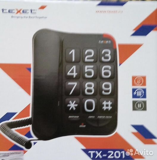 Кнопочный телефон texet