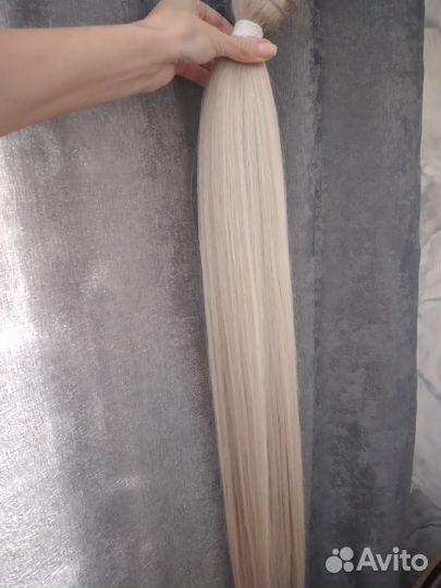 Волосы для наращивания биопротеиновые, 70см