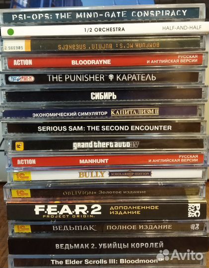 Компьютерные игры DVD PC