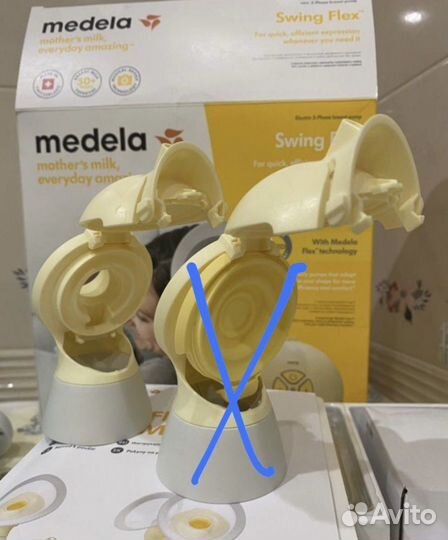 Аксессуары молокоотсос medela swing flex