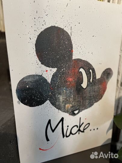 Картина акрил холст