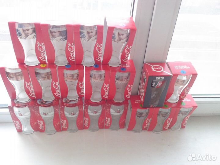 Стаканы Кока Кола 2016-2018 гг