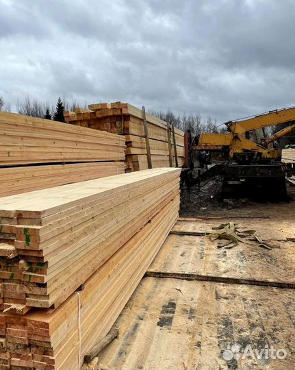 Доска обрезная пиломатериалы