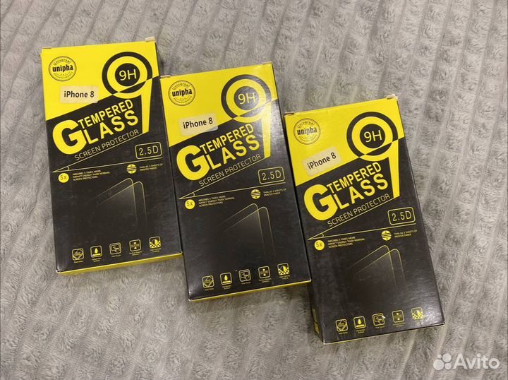 Защитное стекло на iPhone 6/7/8