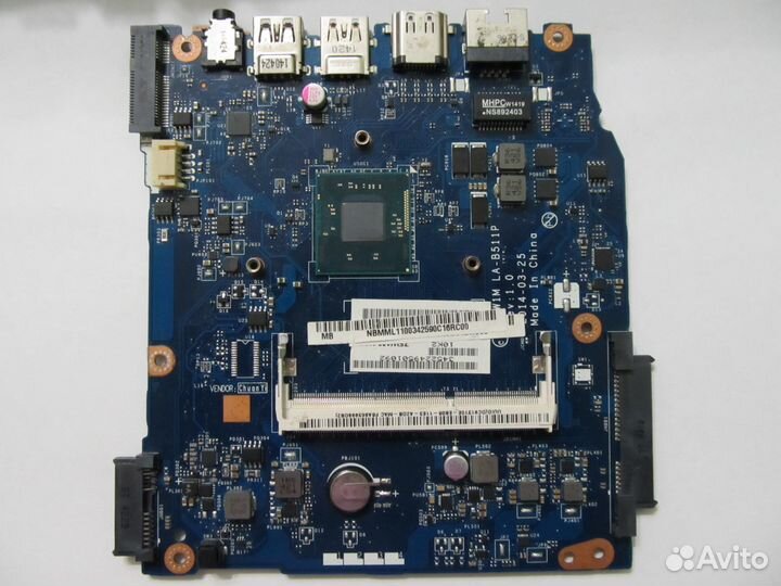 Неисправная системная плата