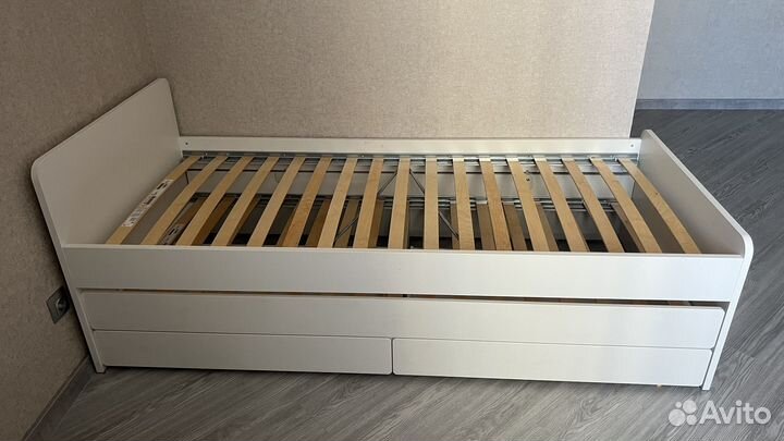 Двухъярусная кровать выдвижная бу