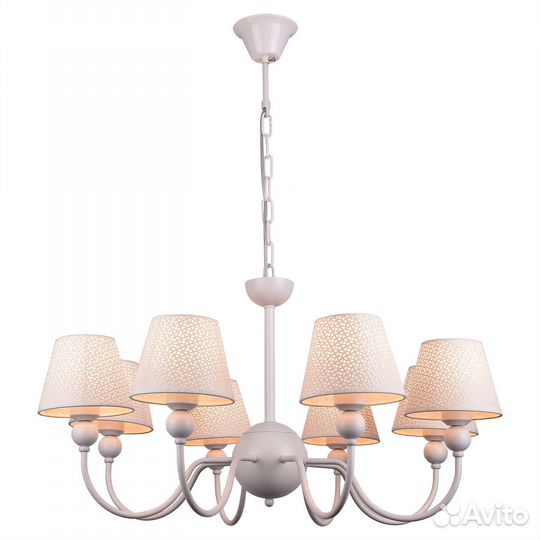 Люстра подвесная в спальню ретро