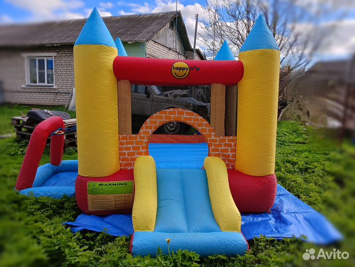 Детский игровой центр с горкой Happy hop