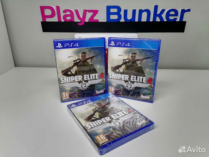 Sniper Elite 4 Новый PS4/PS5