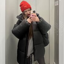 Пуховик зимний женский love republic m