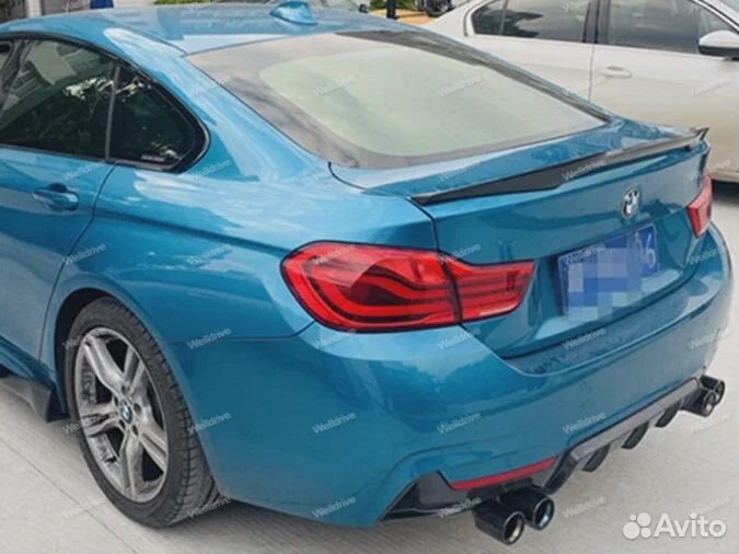 Спойлер BMW 4 F36 4D Gran Coupe M4 стиль