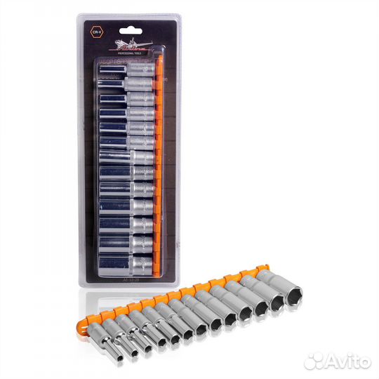 Набор головок торцевых 3/8