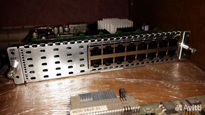 Модуль Cisco SM-ES2-16-P HE Китай/2шт/Б/У
