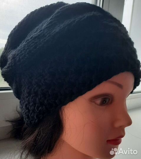 Шапка женская вязаная