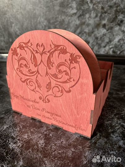 Салфетница из фанеры