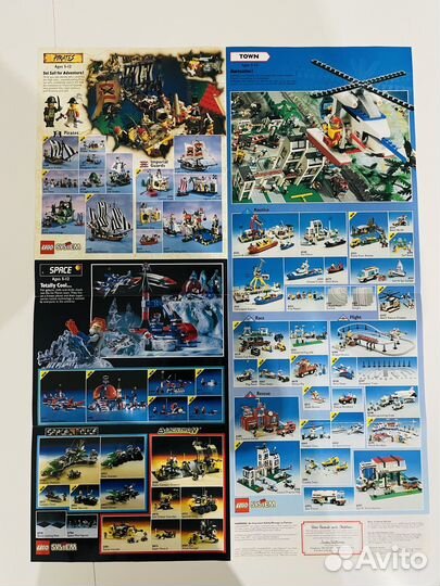 Lego System castle большой постер