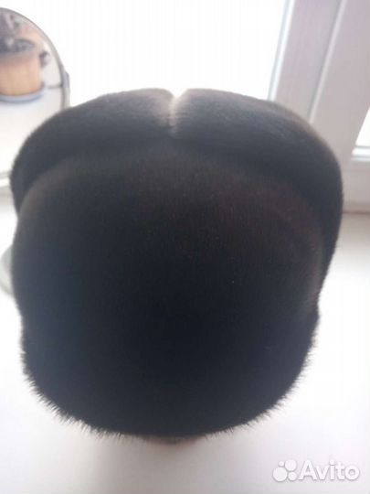 Мужская шапка из меха нерпы