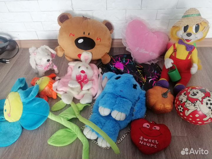 Мягкие игрушки пакетом
