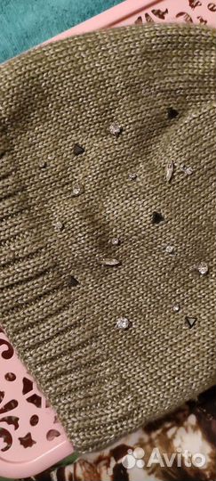 Шапка зимняя женская с помпоном