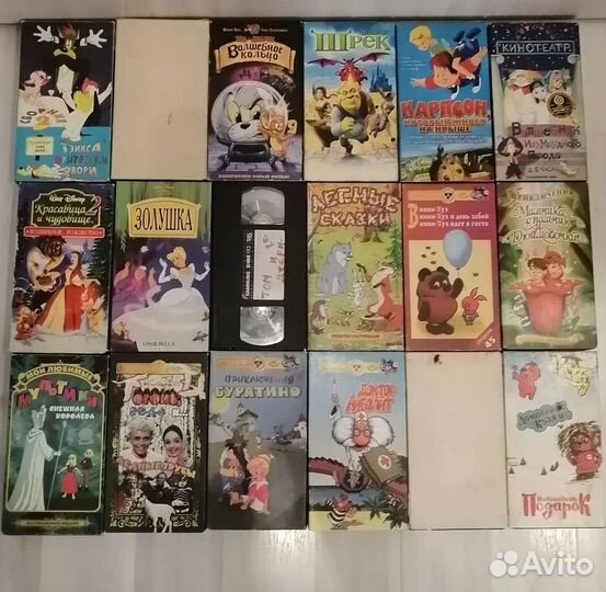 Видео кассеты с фильмами