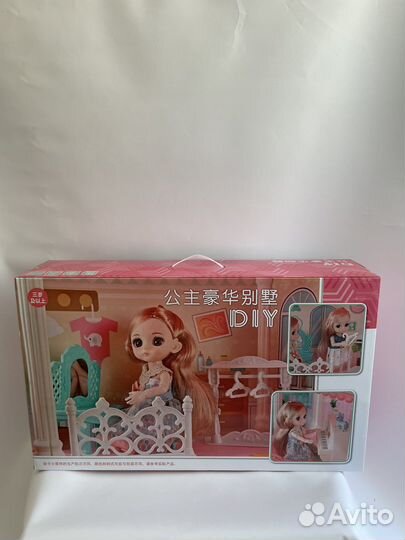 Замок для кукол с лифтом