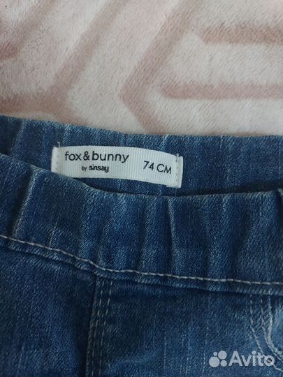 Джинсы для девочки 74